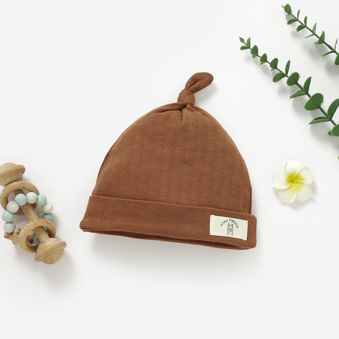 Organic Cotton Honeycomb Baby Hat