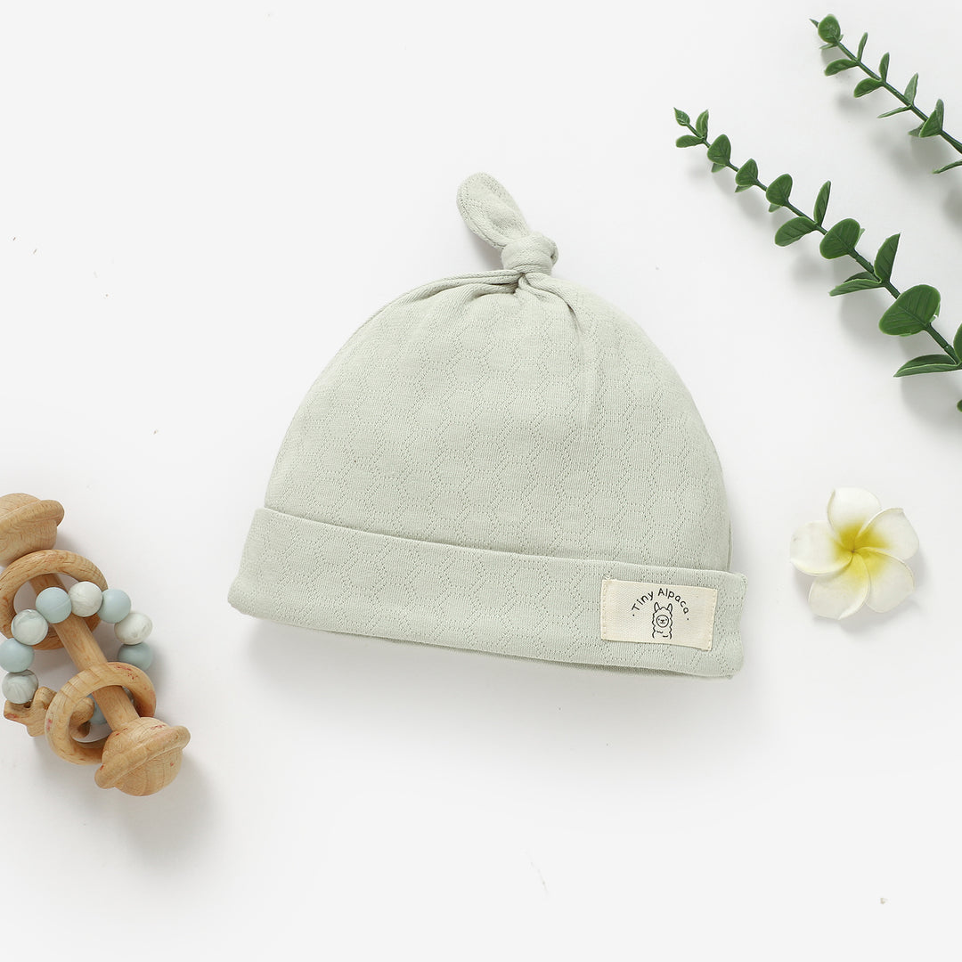 Organic Cotton Honeycomb Baby Hat