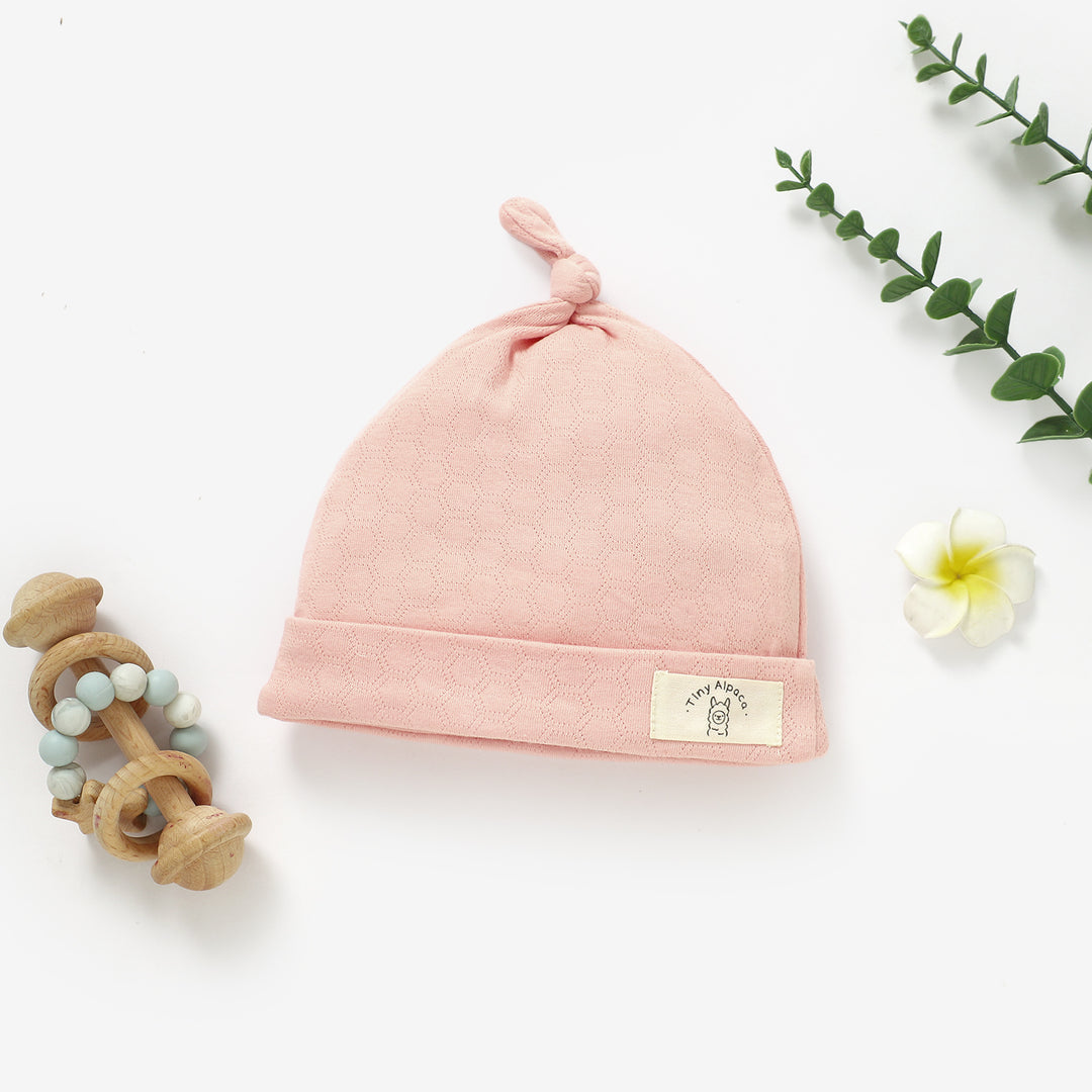Organic Cotton Honeycomb Baby Hat