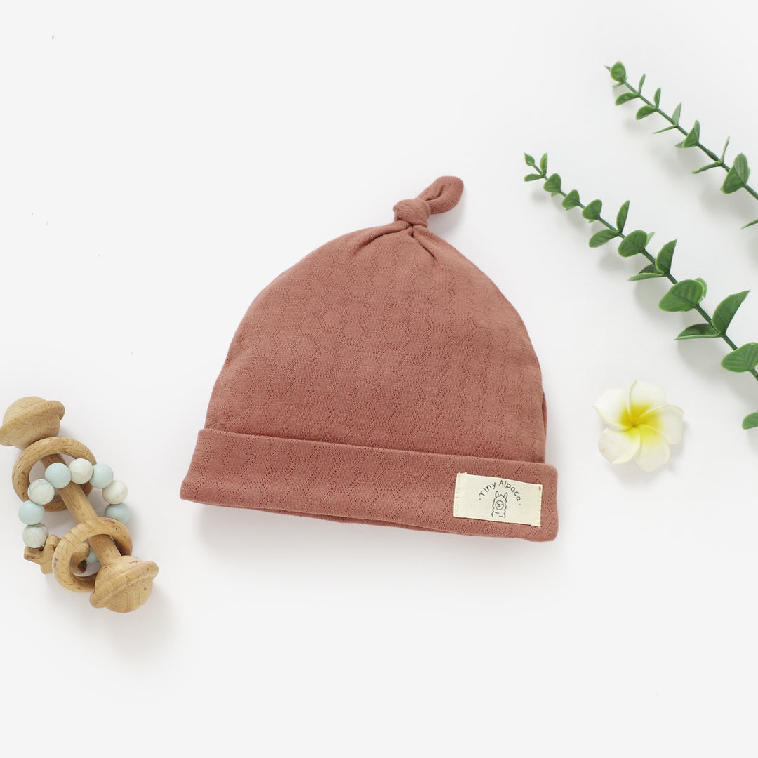 Organic Cotton Honeycomb Baby Hat