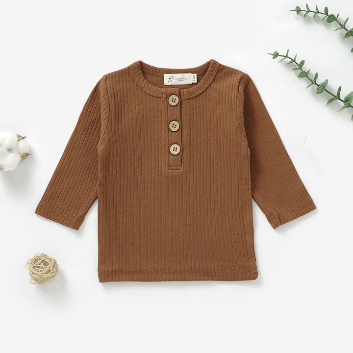 ORGANIC COTTON BABY T-SHIRT 0-3 YEARS - Tiny Alpaca UK