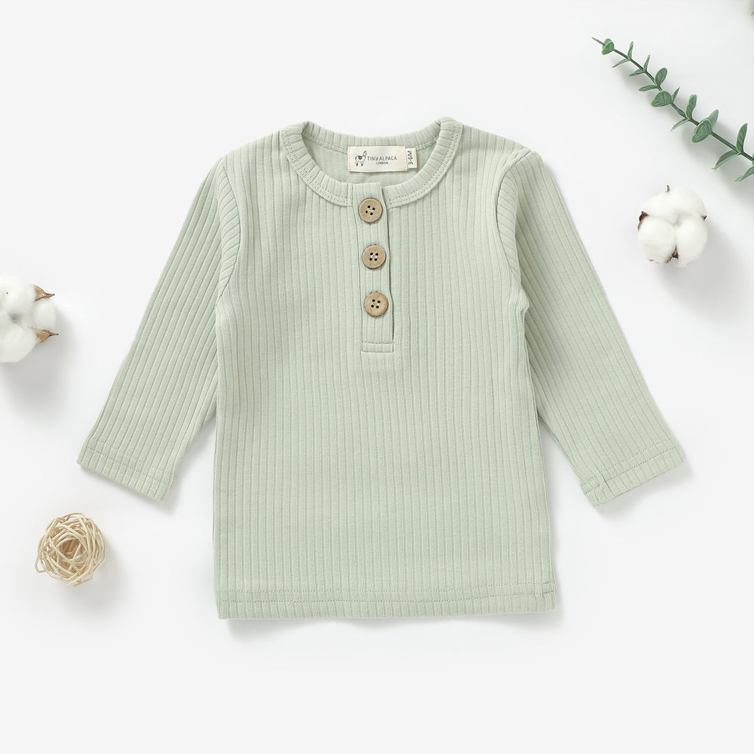 ORGANIC COTTON BABY T-SHIRT 0-3 YEARS - Tiny Alpaca UK