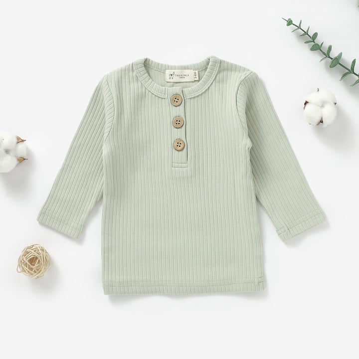 ORGANIC COTTON BABY T-SHIRT 0-3 YEARS - Tiny Alpaca UK