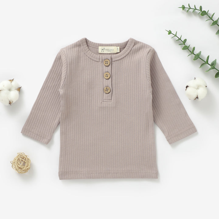 ORGANIC COTTON BABY T-SHIRT 0-3 YEARS - Tiny Alpaca UK