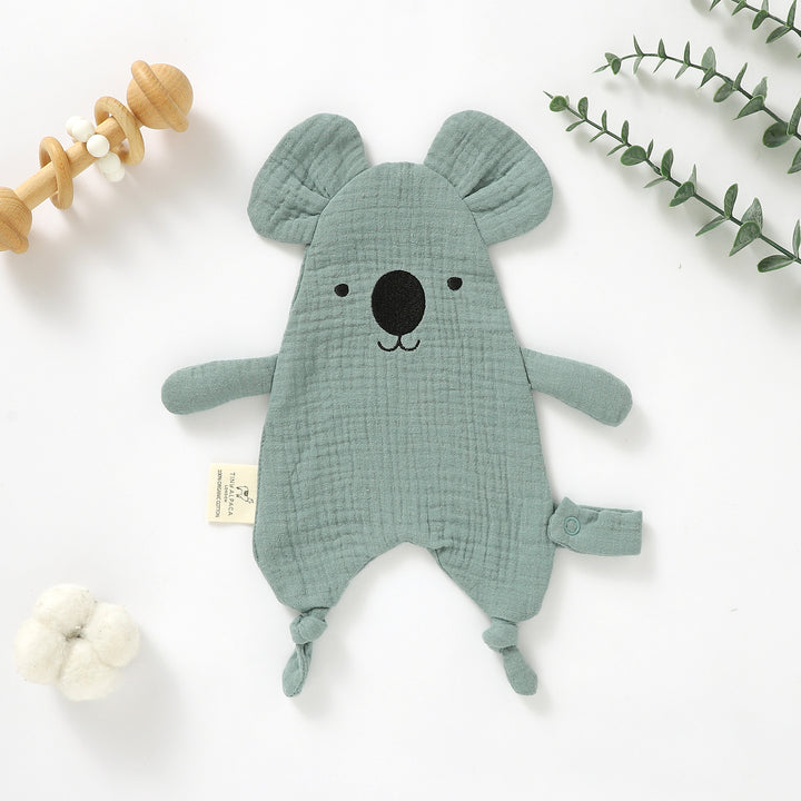 KOALA ORGANIC COTTON SECURITY BLANKET | 35x25CM - Tiny Alpaca UK