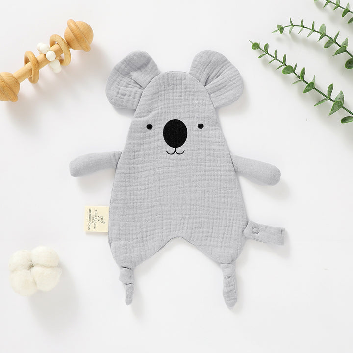 KOALA ORGANIC COTTON SECURITY BLANKET | 35x25CM - Tiny Alpaca UK