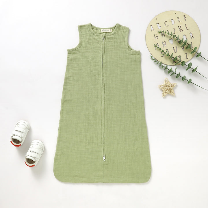TINY ALPACA ORGANIC 1 TOG MUSLIN SLEEPING BAG - Tiny Alpaca UK