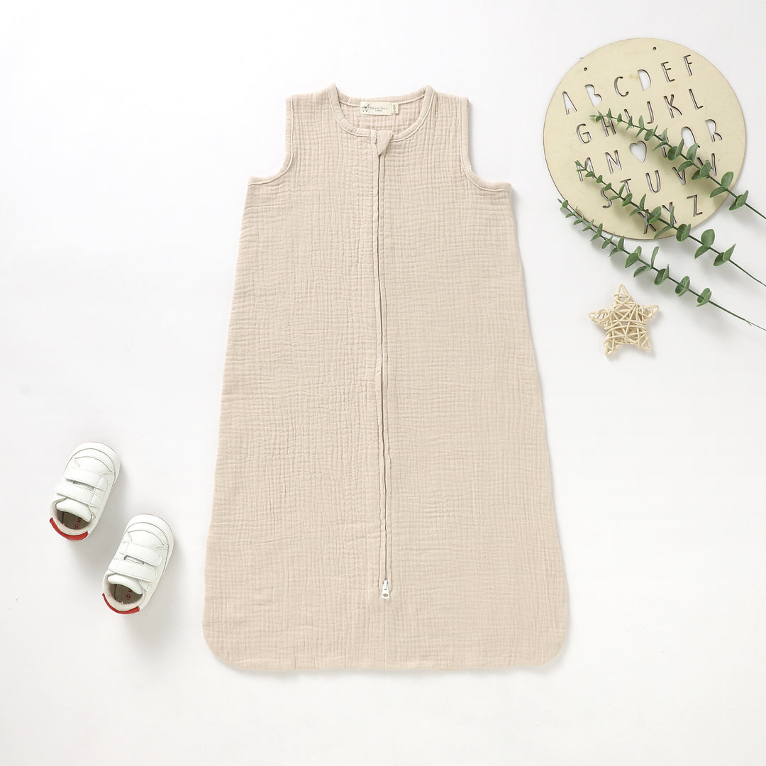 TINY ALPACA ORGANIC 1 TOG MUSLIN SLEEPING BAG - Tiny Alpaca UK