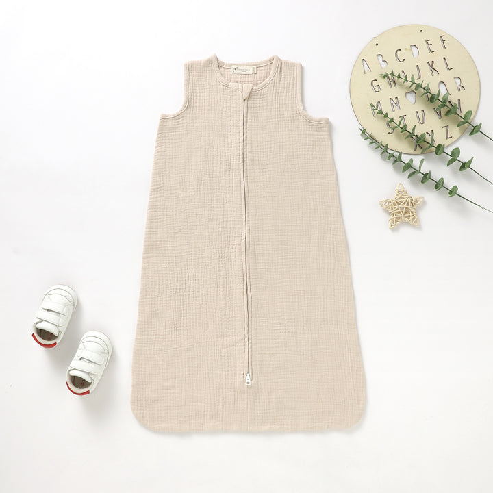 TINY ALPACA ORGANIC 1 TOG MUSLIN SLEEPING BAG - Tiny Alpaca UK