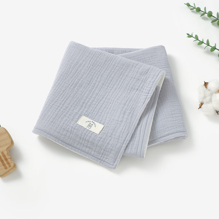 Organic cotton portable baby changing mat, 57 × 57 cm