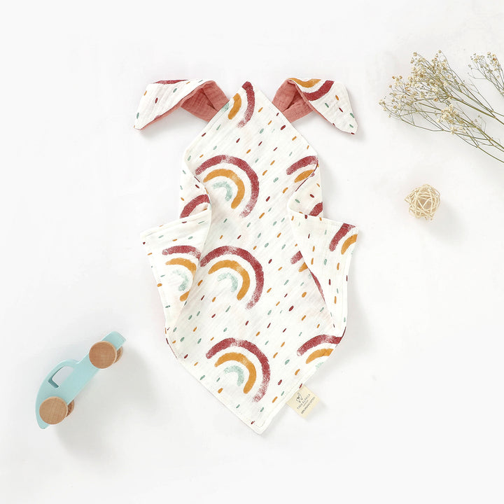 Organic Cotton Security Blanket  | 30x30CM - Tiny Alpaca UK