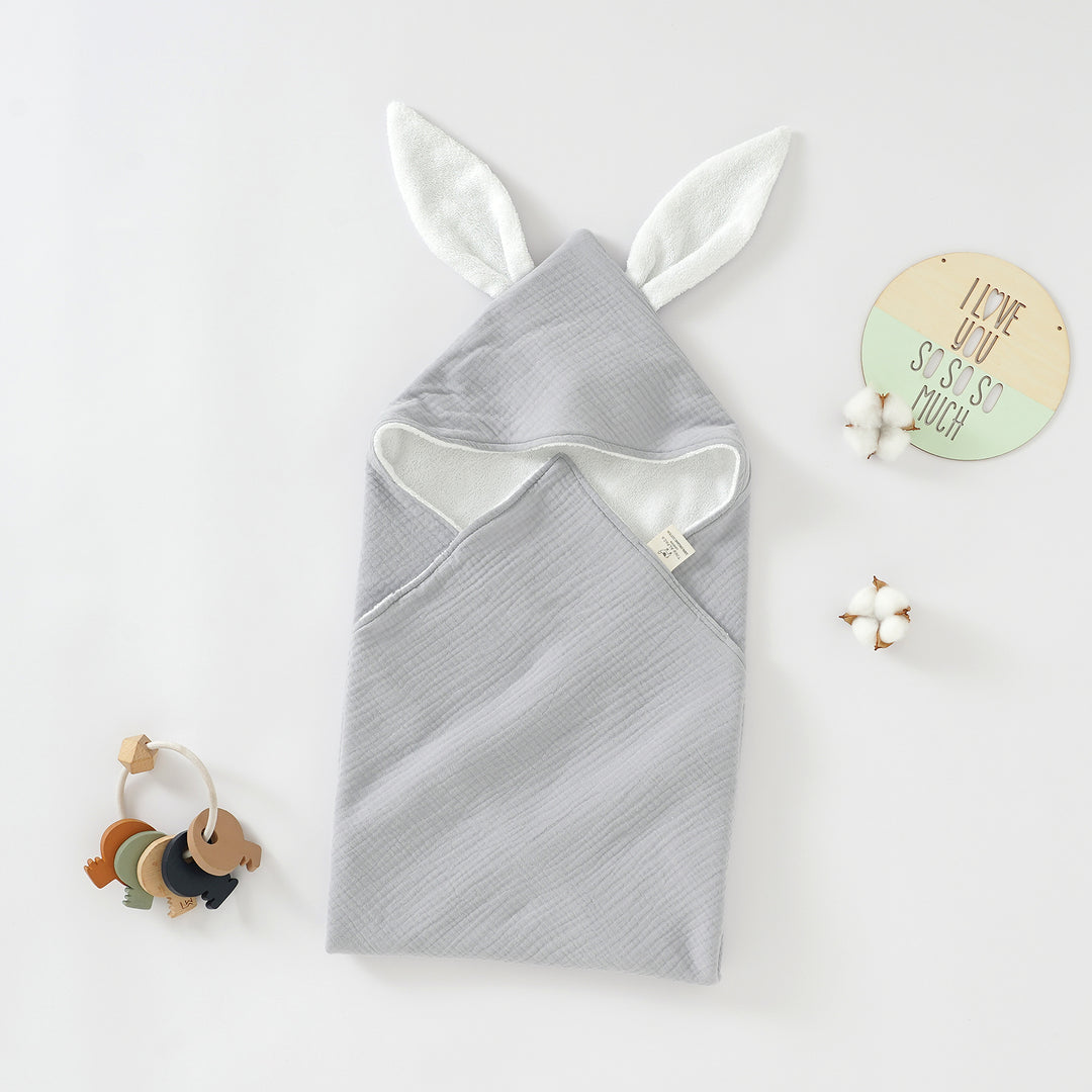 Tiny Alpaca | Organic Cotton Baby Towel | 75x75 cm - Tiny Alpaca UK