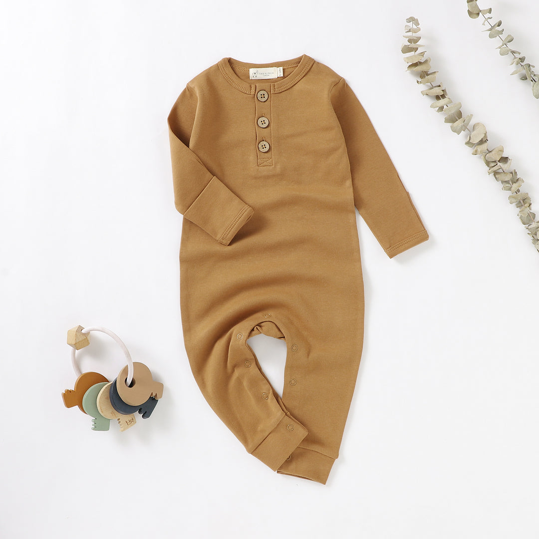 Organic Cotton Jumpsuits 0-24 Months - Tiny Alpaca UK