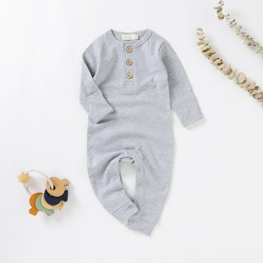 Organic Cotton Jumpsuits 0-24 Months - Tiny Alpaca UK