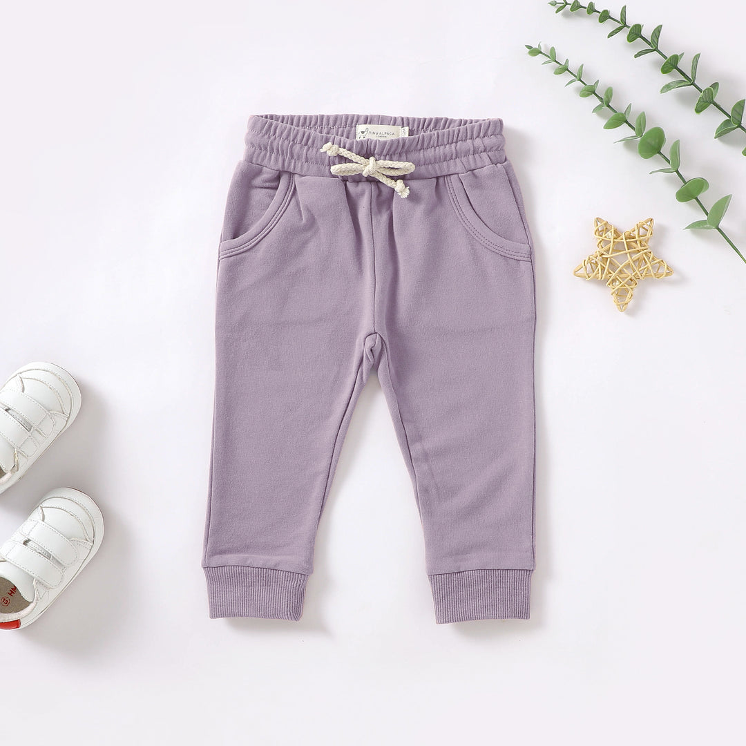 ORGANIC NATURAL COTTON BABY SWEATER BOTTOMS | 0-2 YEARS - Tiny Alpaca UK