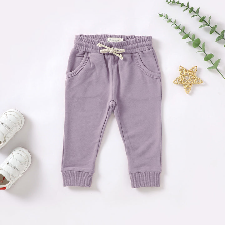 ORGANIC NATURAL COTTON BABY SWEATER BOTTOMS | 0-2 YEARS - Tiny Alpaca UK