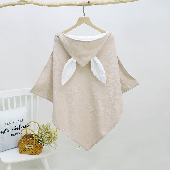 Tiny Alpaca | Organic Cotton Baby Towel | 75x75 cm - Tiny Alpaca UK