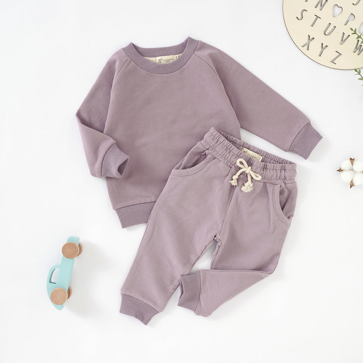 Organic Natural Cotton Baby Sweater Set | 0-2 Years - Tiny Alpaca UK