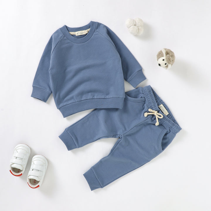 Organic Natural Cotton Baby Sweater Set | 0-2 Years - Tiny Alpaca UK