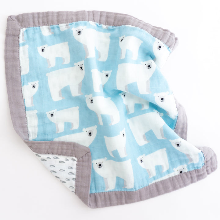 Organic Cotton Comforters "Penguin and Polar Bear" (Set of 2) 40x40CM - Tiny Alpaca UK